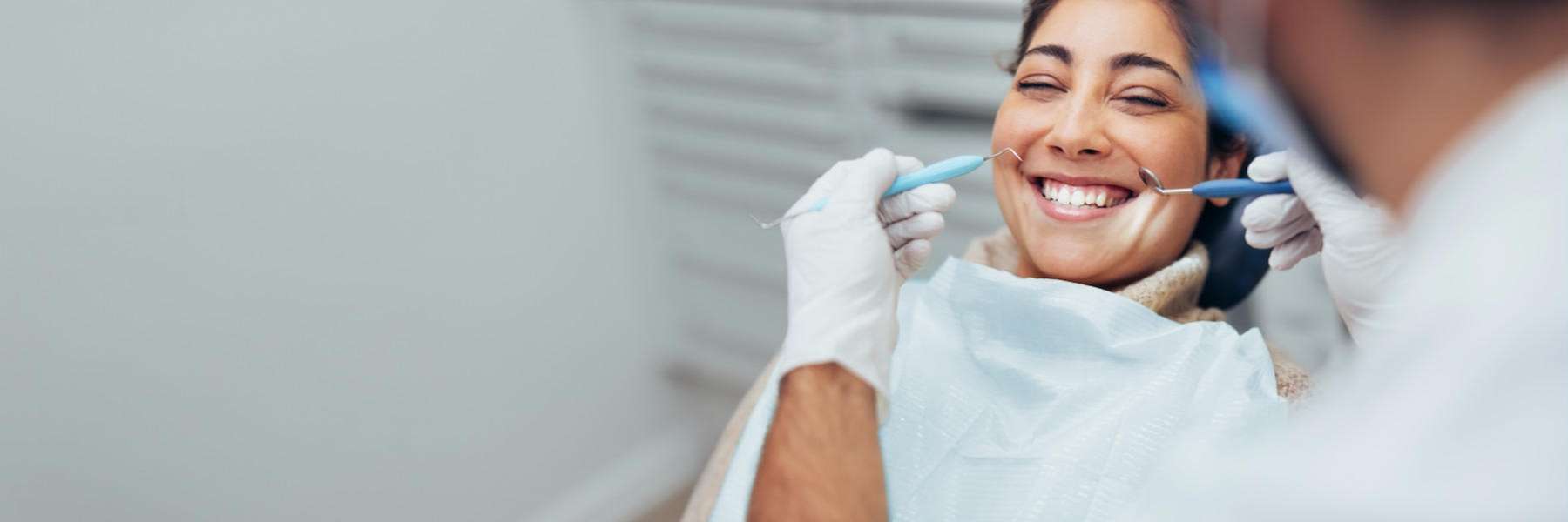 woman receiving sedation dentistry in Bakersfield